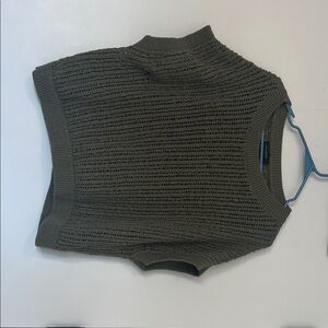 Banana Republic Forest Green Cowl Neck Sweater